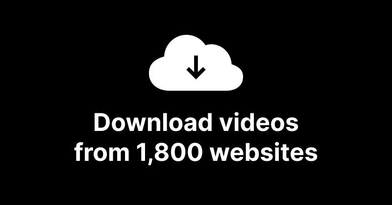 Online Video Downloader - 100% Free to Use